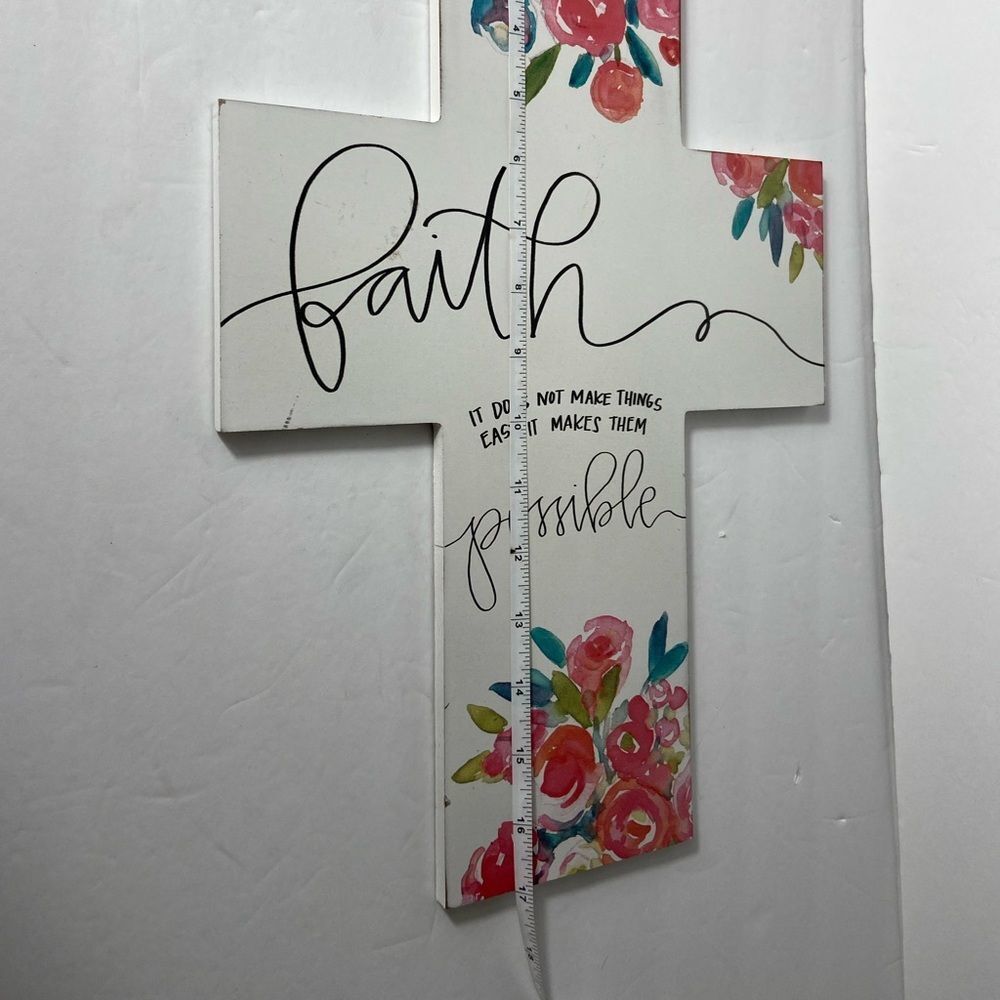 Faith Cross Wall Decor - Picture 4 of 8